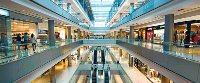 Malls, retail complexes, and mixed-use properties