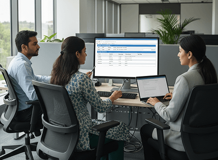 HR teams backed by system logic
